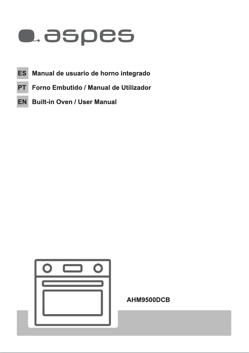 First page image of the manual for AHM9500DCB
