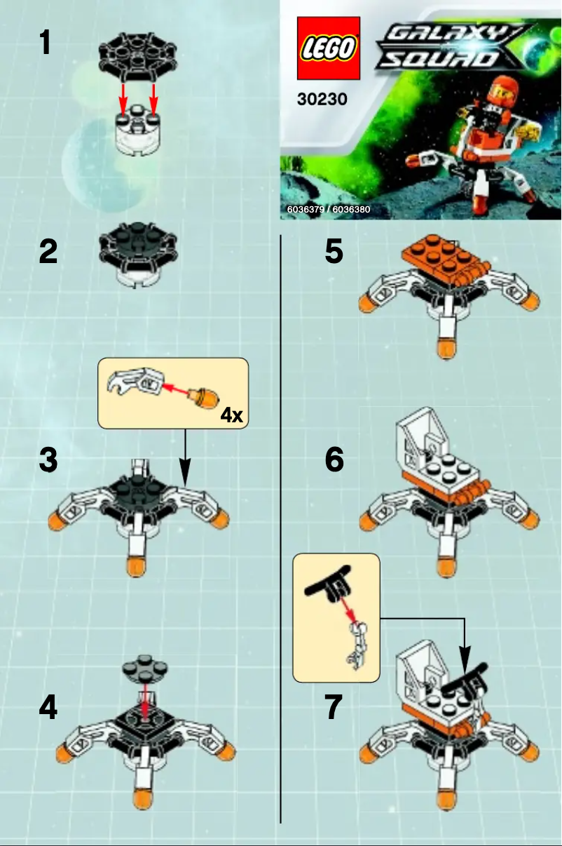 First page image of the manual for Mini Mech