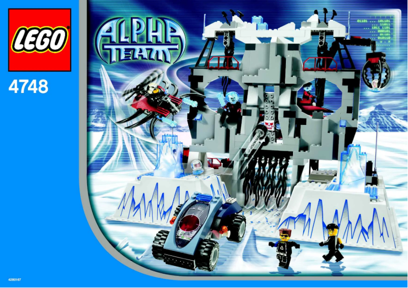 Page 1 of the manual User Manual Lego Ogel's Mountain Fortress