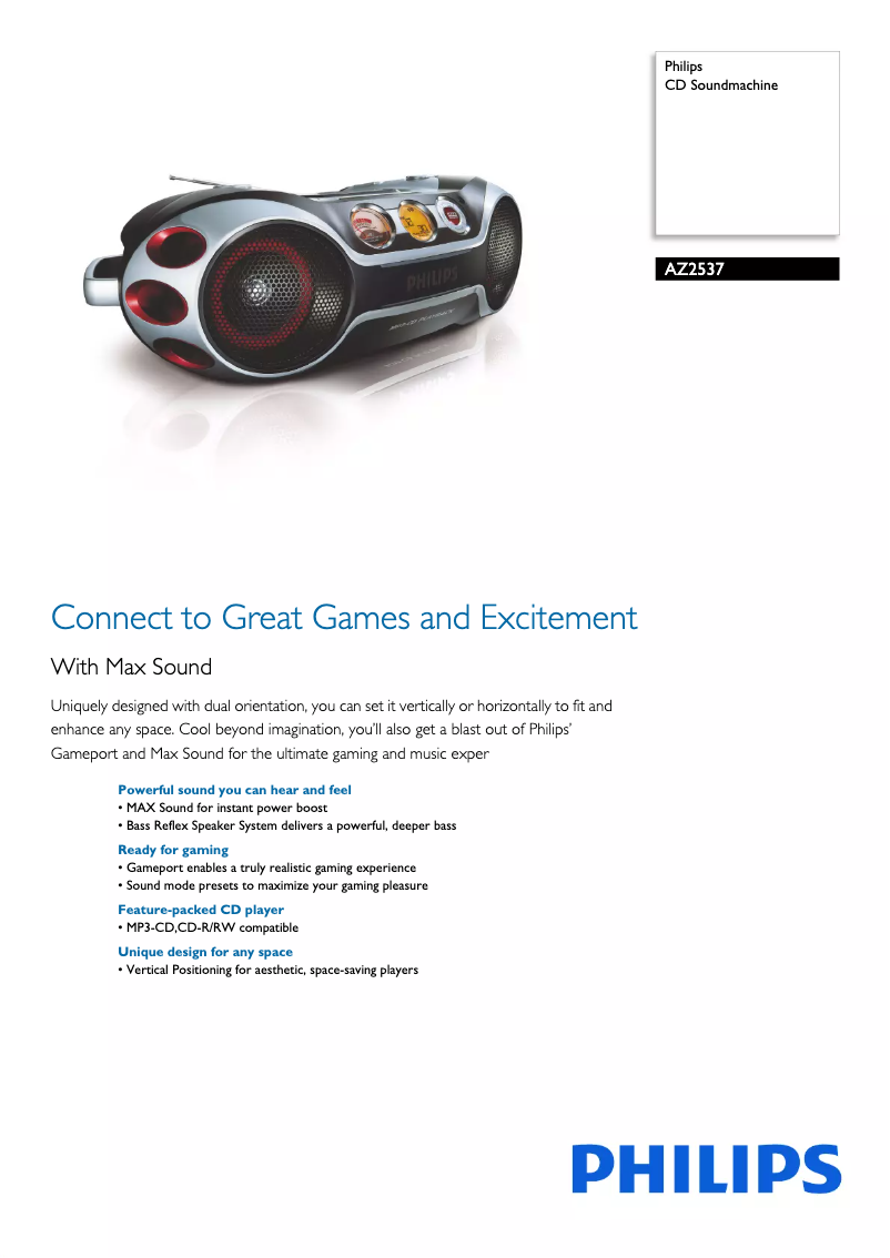 First page image of the manual for AZ2537