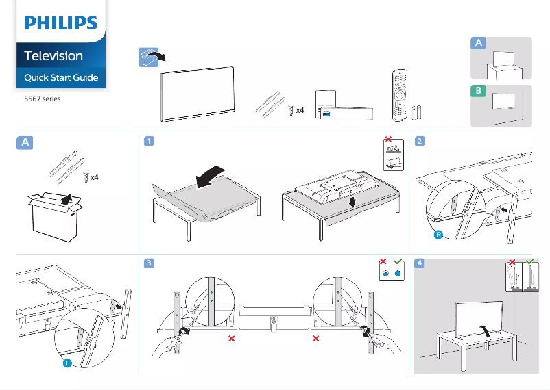 First page image of the manual for 32PHT5567