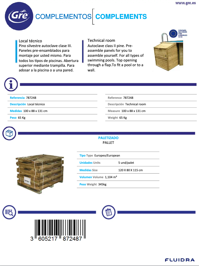 Page 1 of the manual User Manual Gre 787248