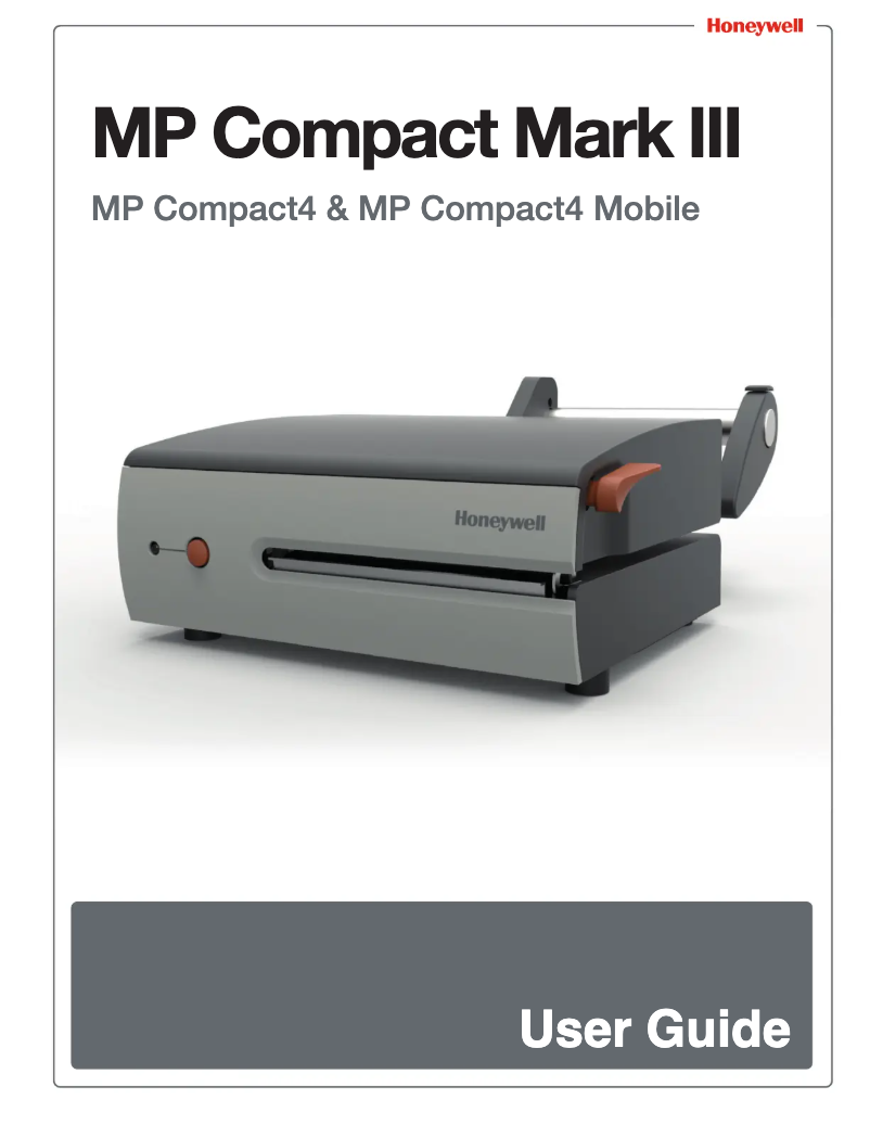 First page image of the manual for MP Compact 4 Mobile Mark III