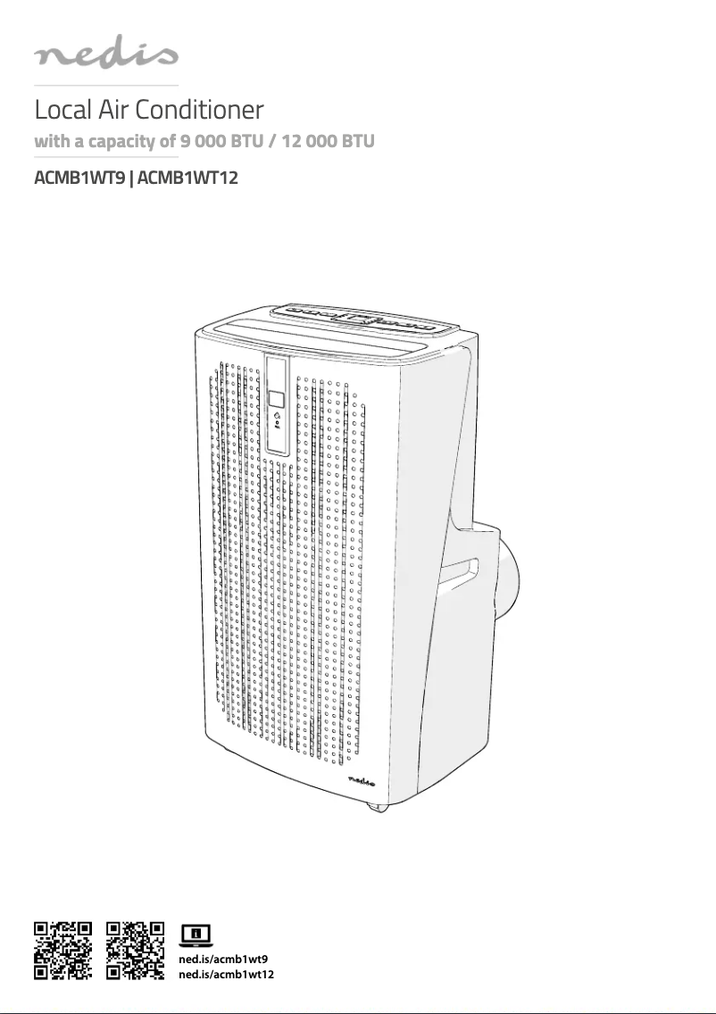 First page image of the manual for ACMB1WT9