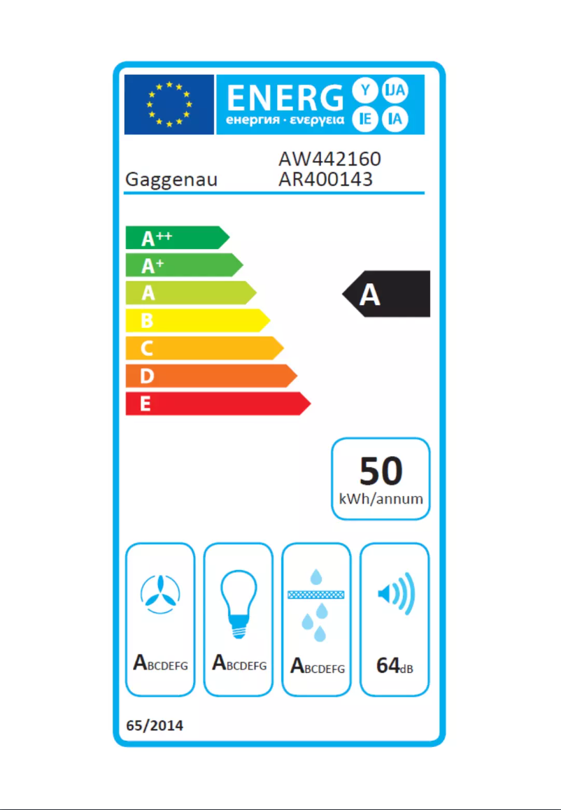 Image de la première page du manuel de l'appareil AW442160