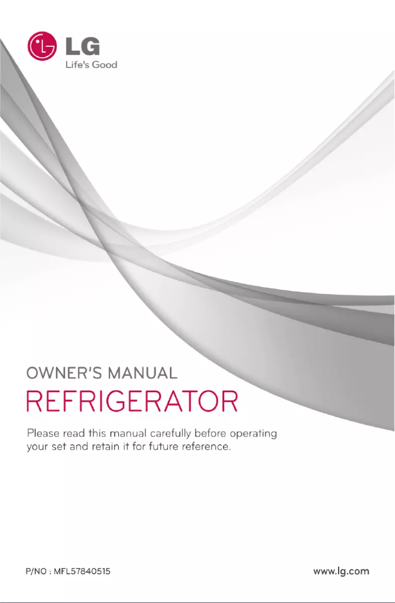 Page 1 of the manual User Manual LG GL-298PSG4