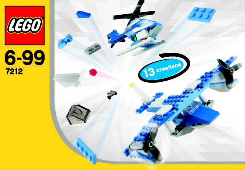 Page 1 of the manual User Manual Lego 7212