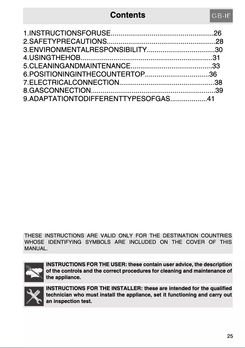 First page image of the manual for SR764AX