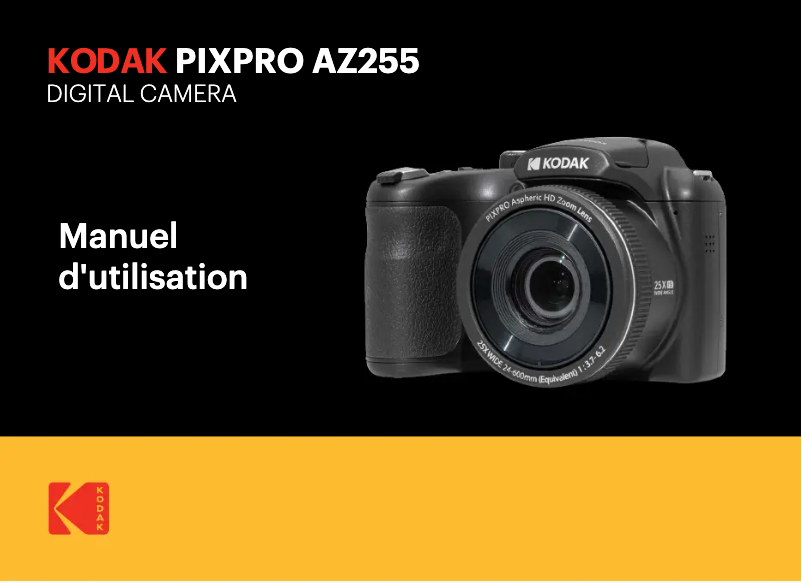 Page 1 of the manual User Manual Kodak PixPro AZ255