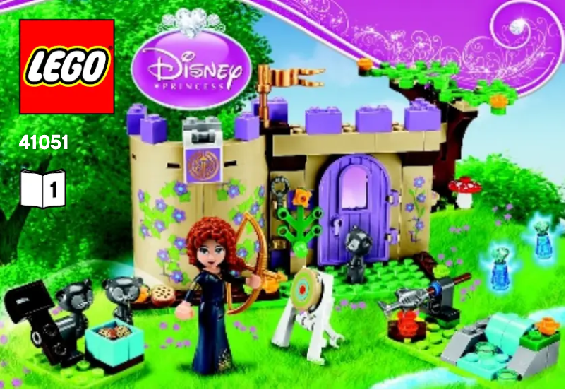 First page image of the manual for Disney 41051