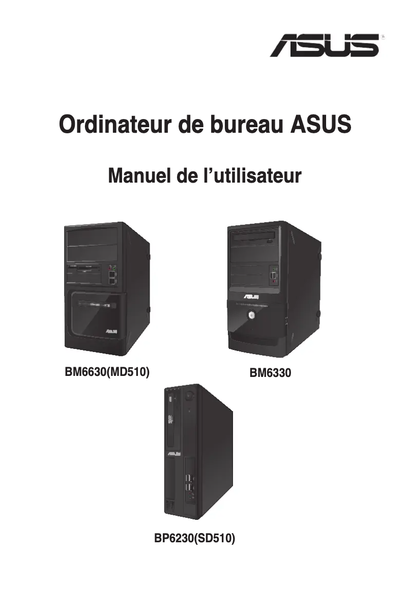 First page image of the manual for Pro Series BM6630