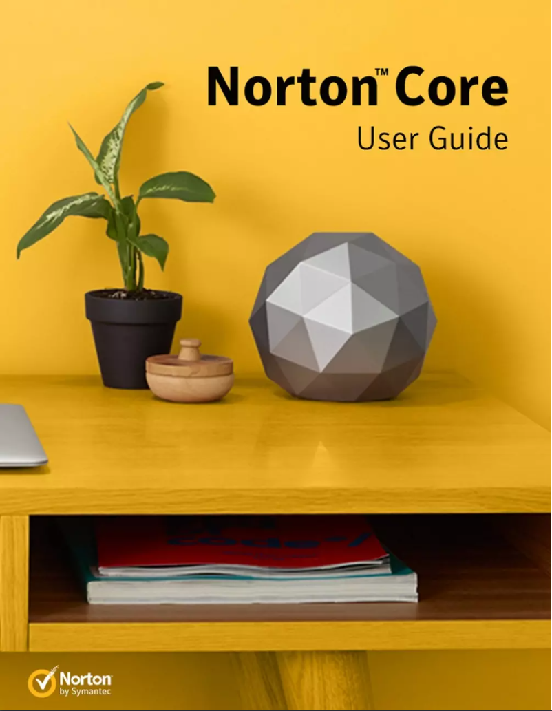 Page 1 of the manual User Manual Symantec - Norton Core 2017