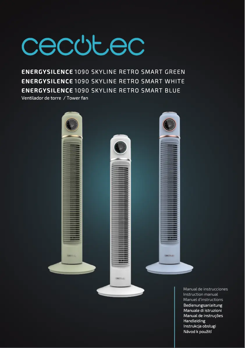 Image de la première page du manuel de l'appareil EnergySilence 1090 Skyline Retro Smart