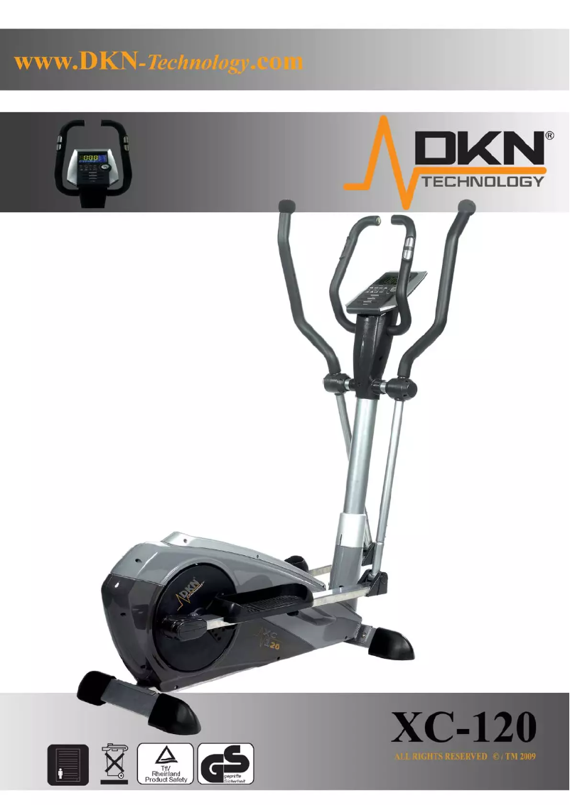 Page 1 of the manual User Manual DKN XC-120