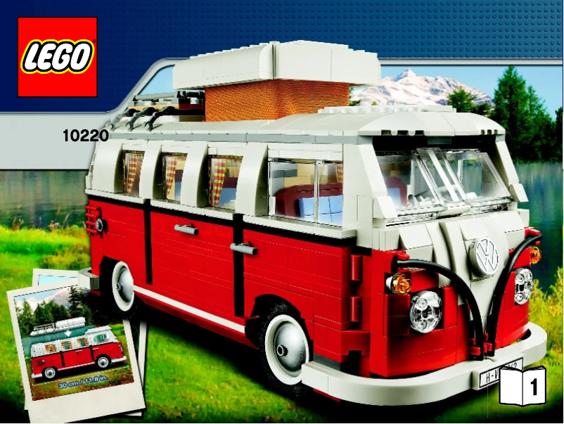 First page image of the manual for Volkswagen T1 Camper Van