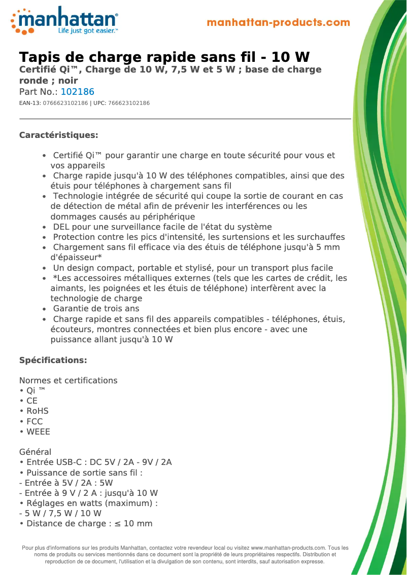 First page image of the manual for 102186