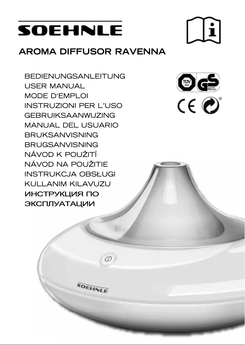 First page image of the manual for Ravenna 68026