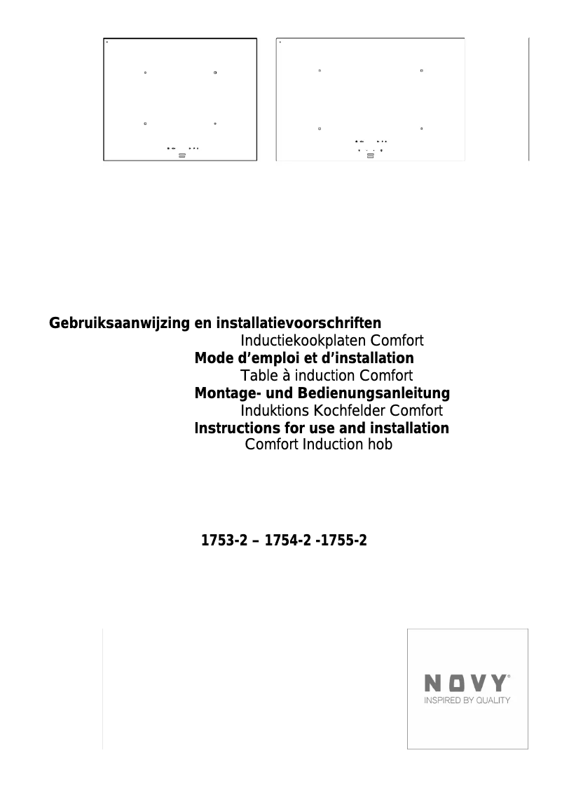 First page image of the manual for Comfort 1755