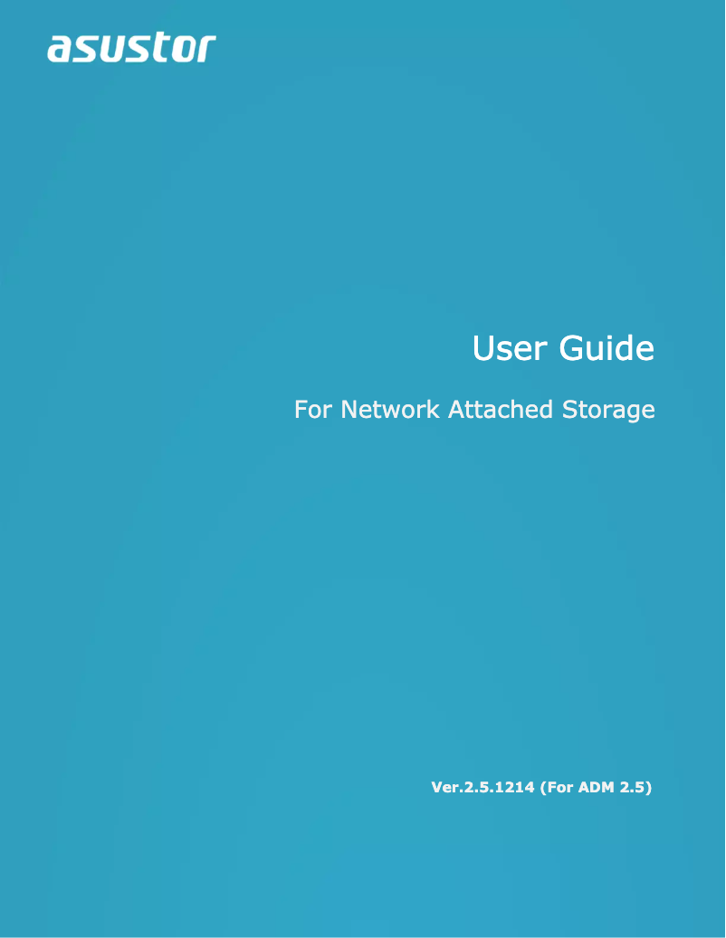 First page image of the manual for AS5010T