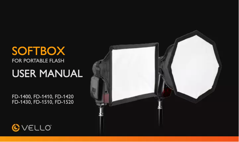 Page 1 of the manual User Manual Vello FD-1510