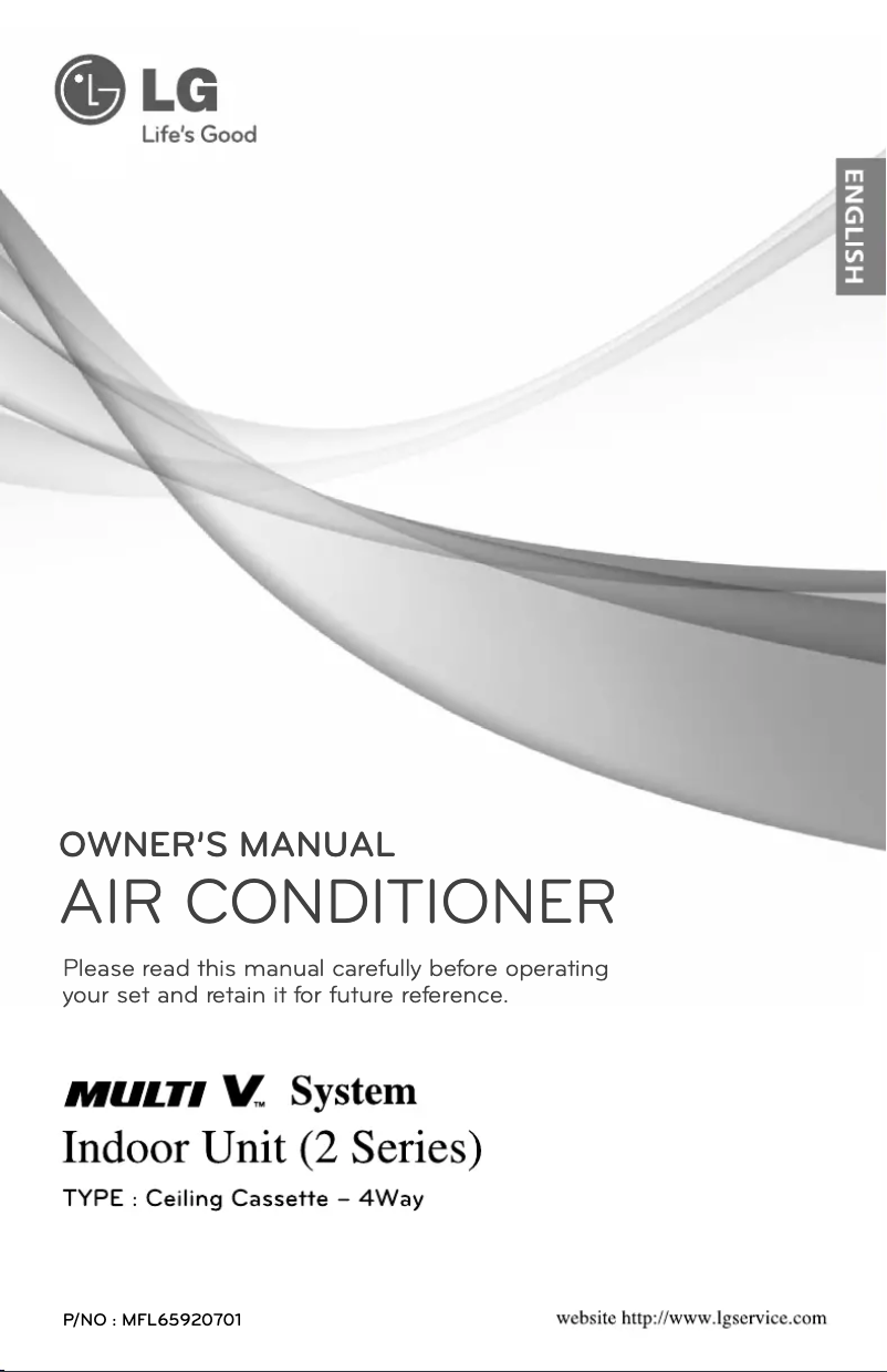 Page 1 of the manual User Manual LG JRNU28GTPA2