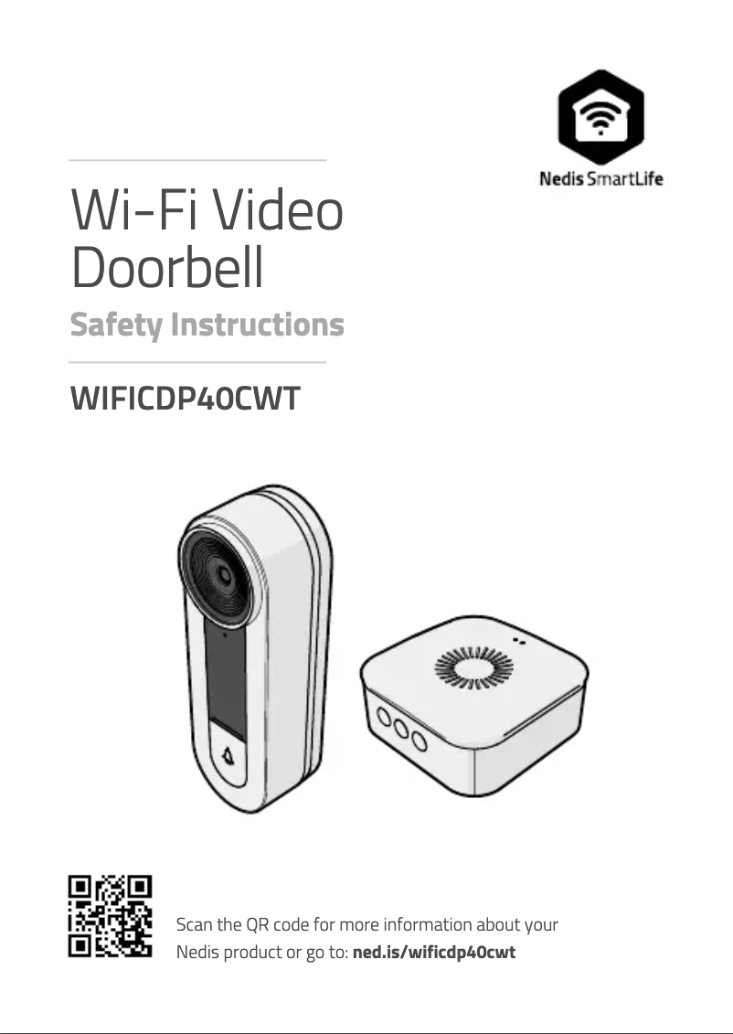 Page 1 of the manual User Manual Nedis WIFICDP40CWT