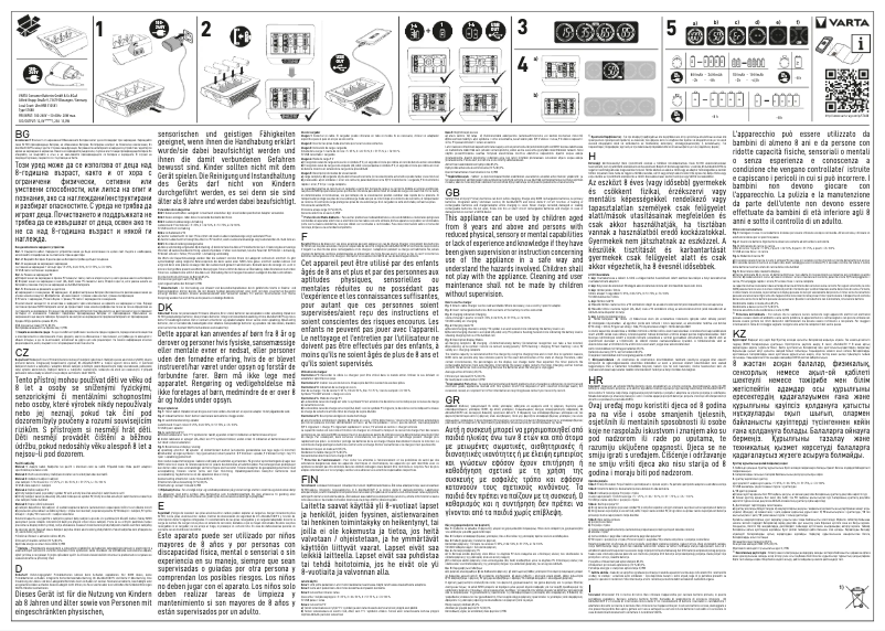 Image de la première page du manuel de l'appareil LCD Universal Charger+ 57688
