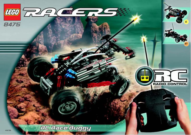 First page image of the manual for RC Race Buggy