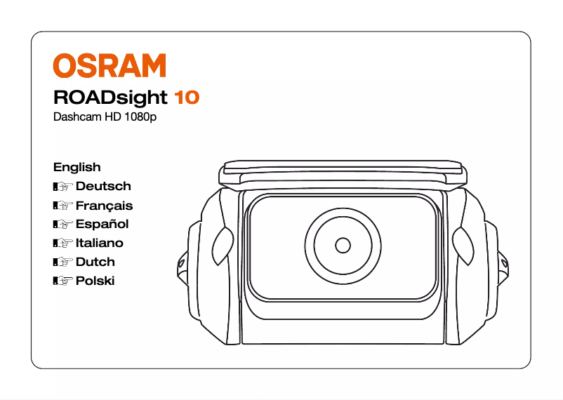Page 1 of the manual Instructions / Assembly Osram ROADsight Rear 10