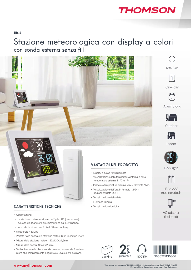 First page image of the manual for 513630