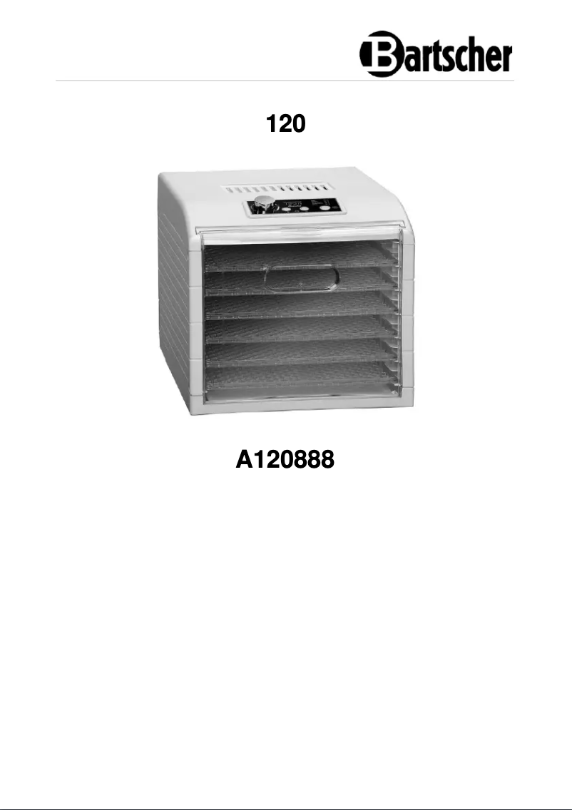 First page image of the manual for A120888