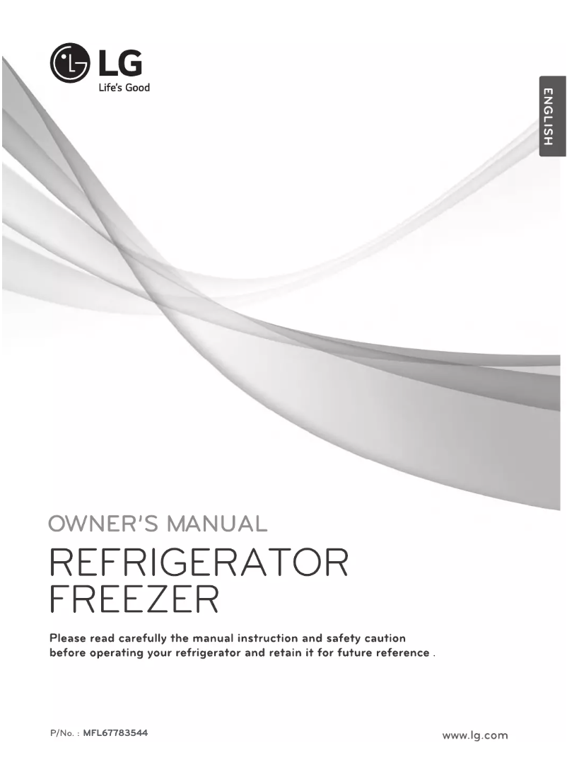 Page 1 of the manual User Manual LG GC-B519ESQF