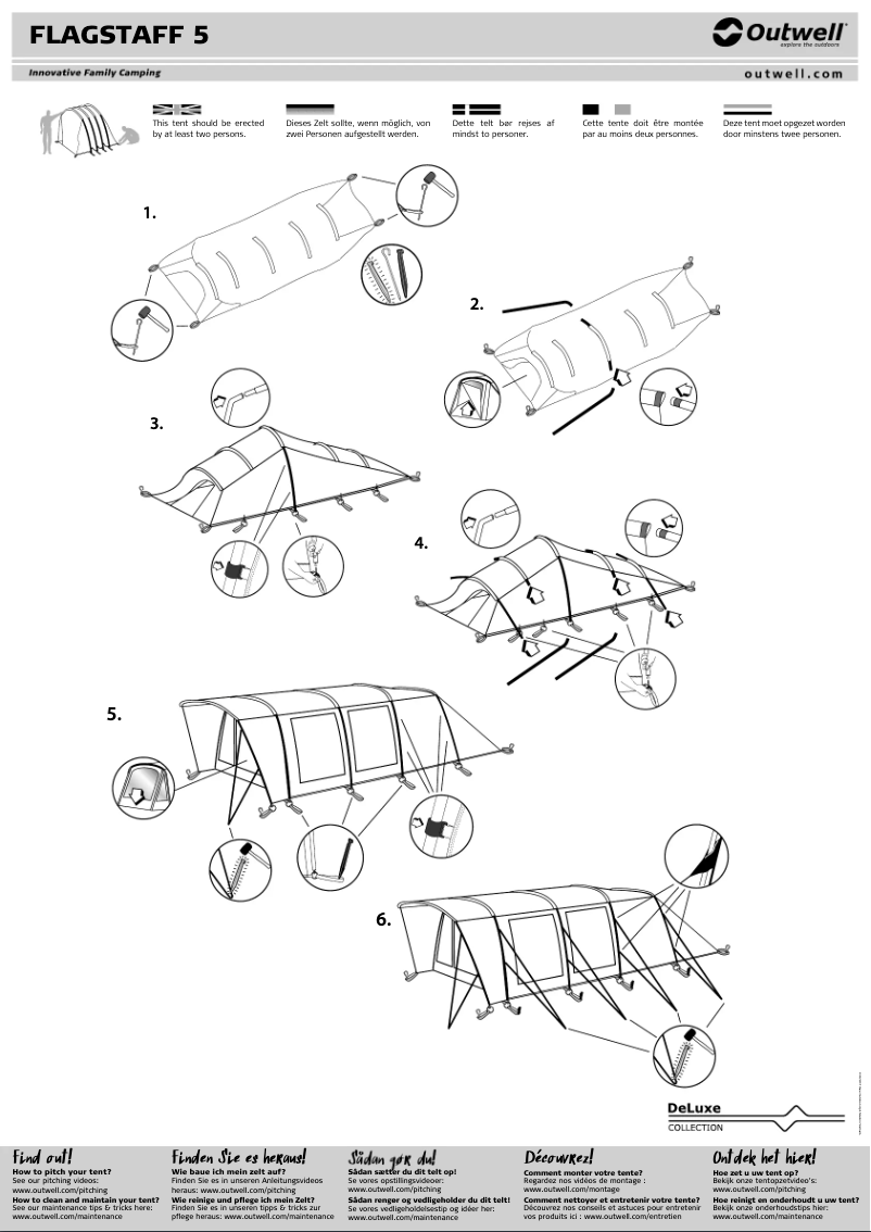 First page image of the manual for Flagstaff 5