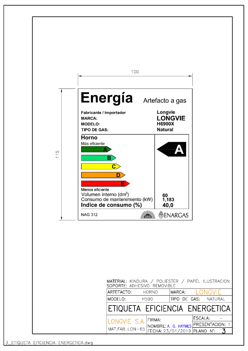 First page image of the manual for H6900X