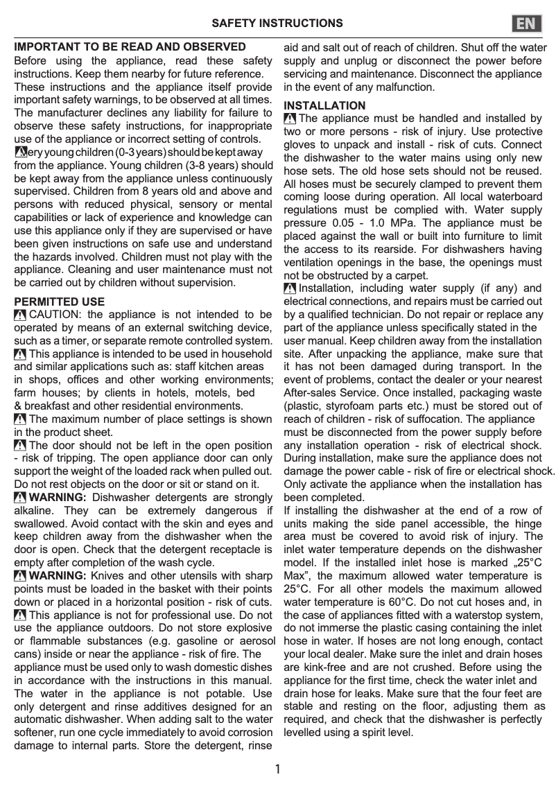 First page image of the manual for BK8I HF58 TUC CH