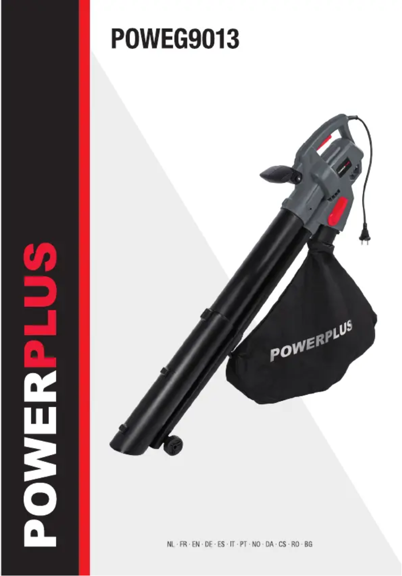 First page image of the manual for POWEG9013