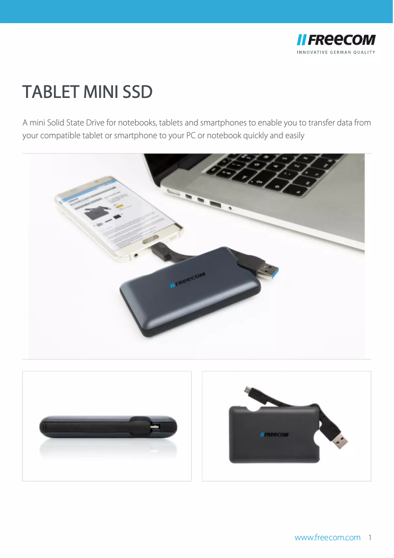 First page image of the manual for Tablet Mini