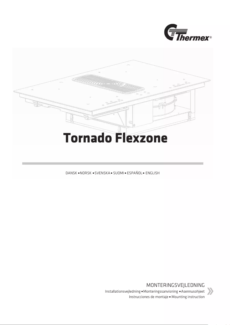 First page image of the manual for Tornado II Flex Zone