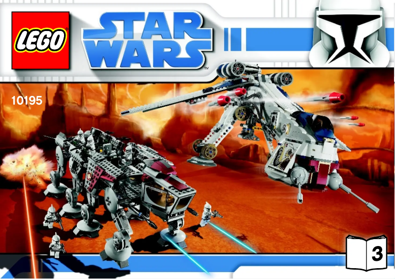 First page image of the manual for Republic Dropship with AT-OT Walker (TM)