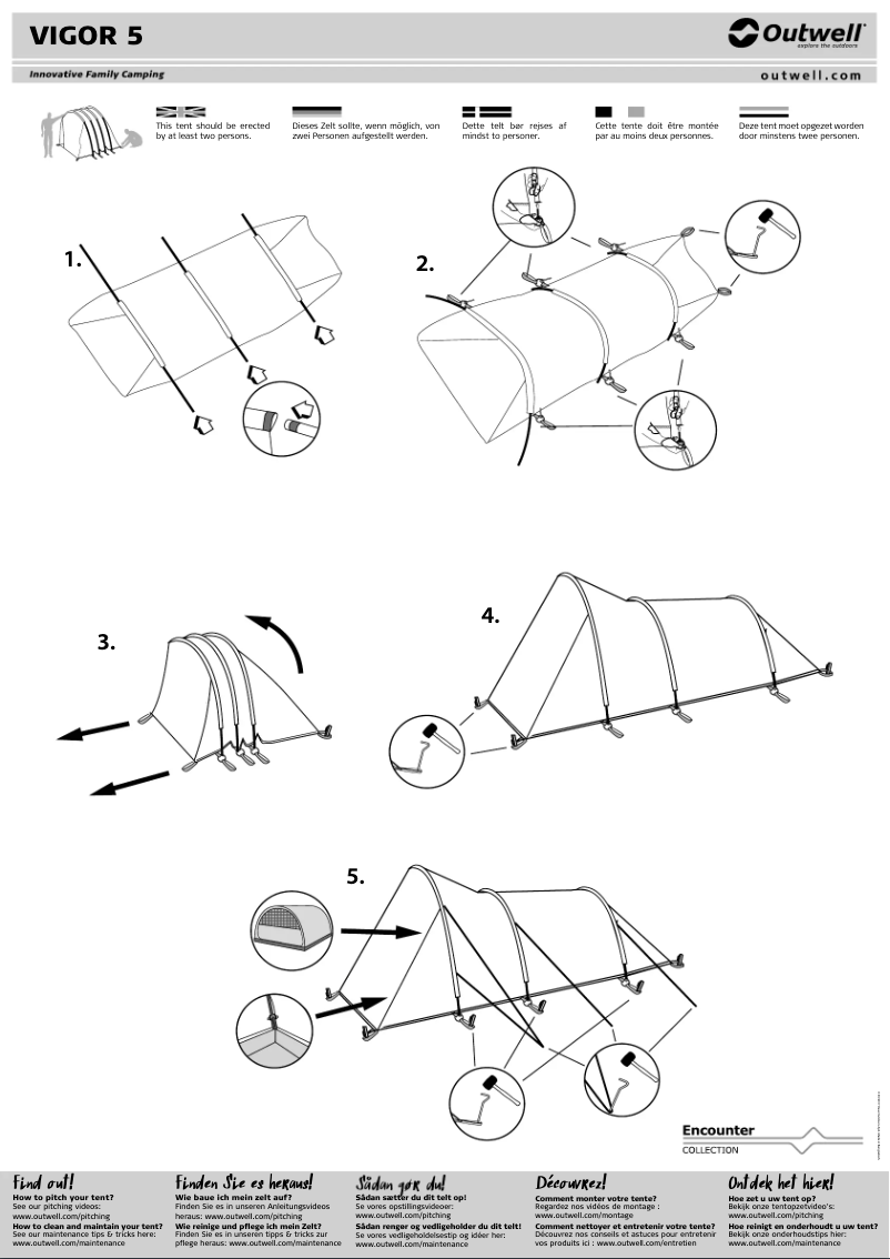 First page image of the manual for Vigor 5