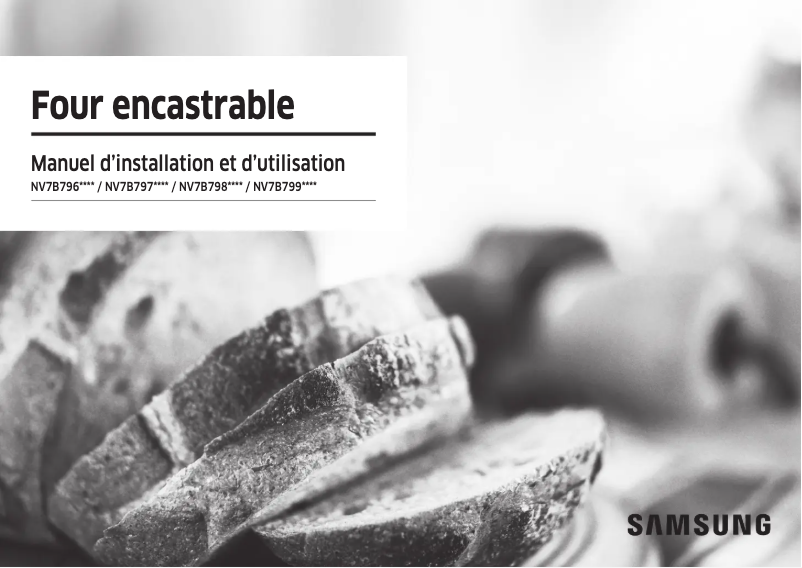 Page 1 of the manual User Manual Samsung NV7B7990ADK