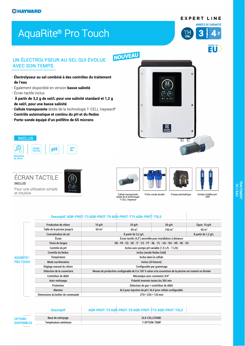 First page image of the manual for AquaRite Pro