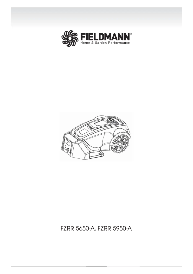 Page 1 of the manual User Manual Fieldmann FZRR 5650-A