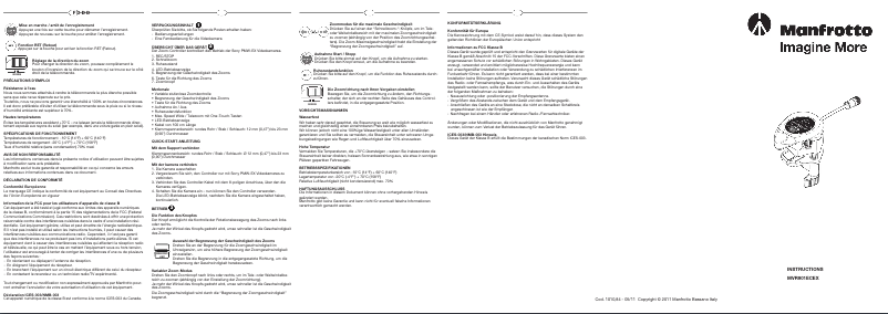 First page image of the manual for MVR901ECEX