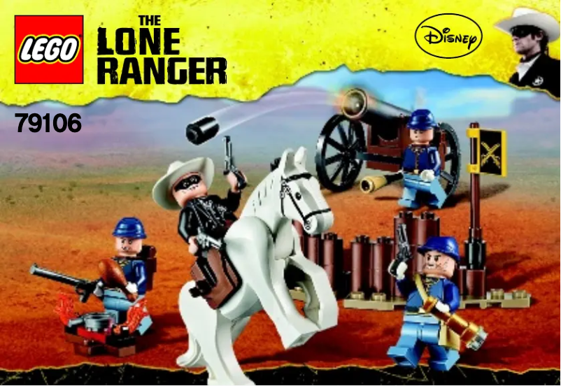 Page 1 of the manual User Manual Lego The Lone Ranger 79106