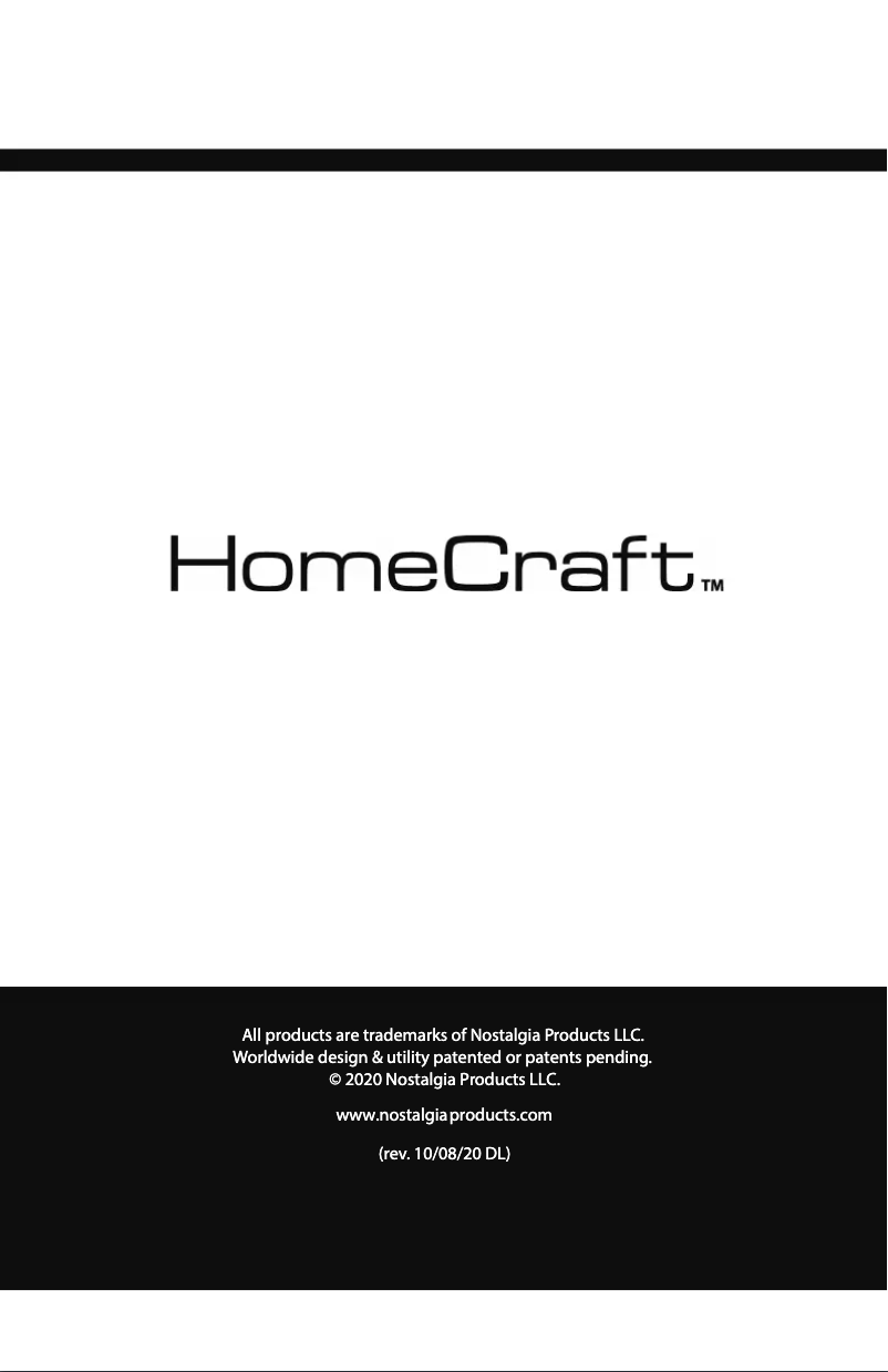 First page image of the manual for HCPBMAD2WH