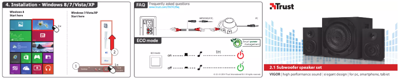 First page image of the manual for Vigor 2.1