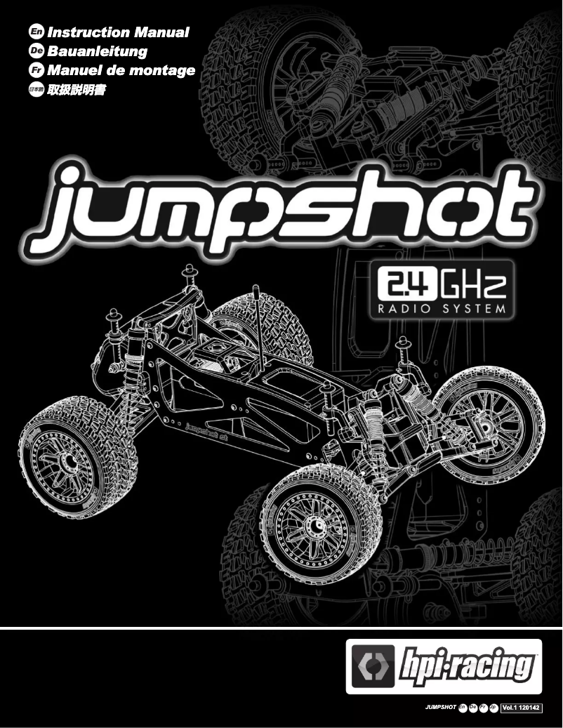 First page image of the manual for Jumpshot