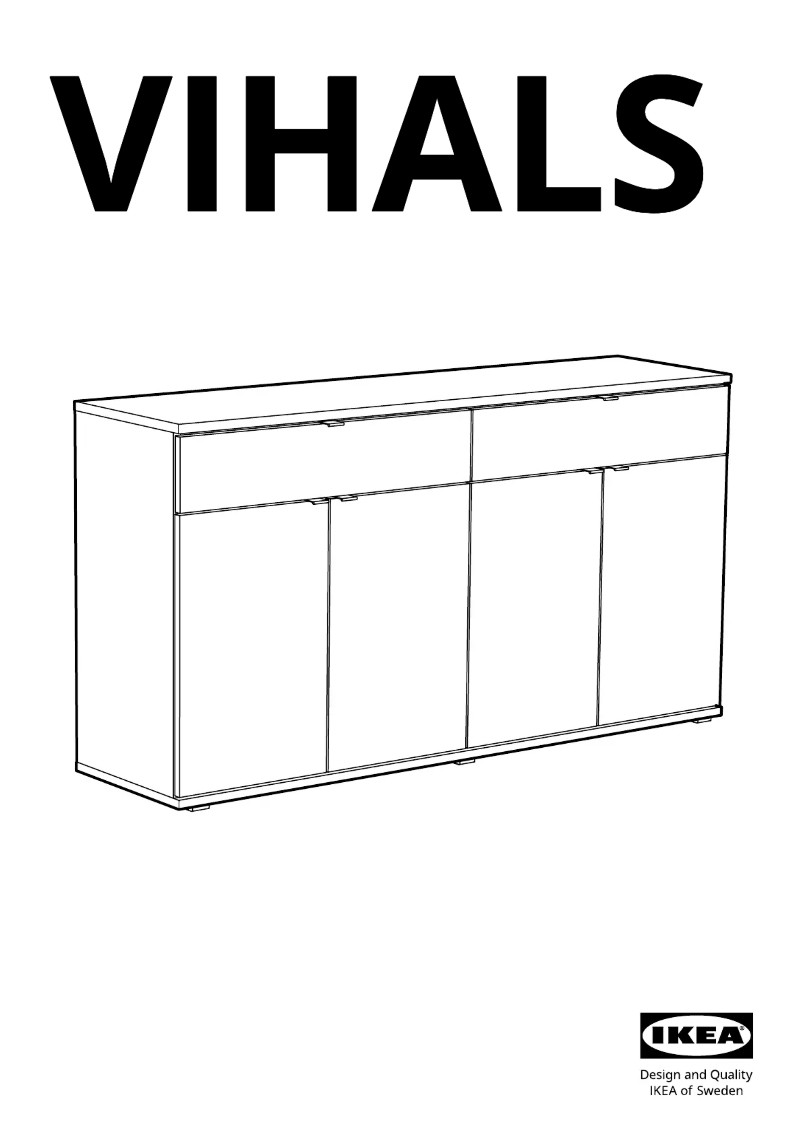 First page image of the manual for VIHALS 304.917.18
