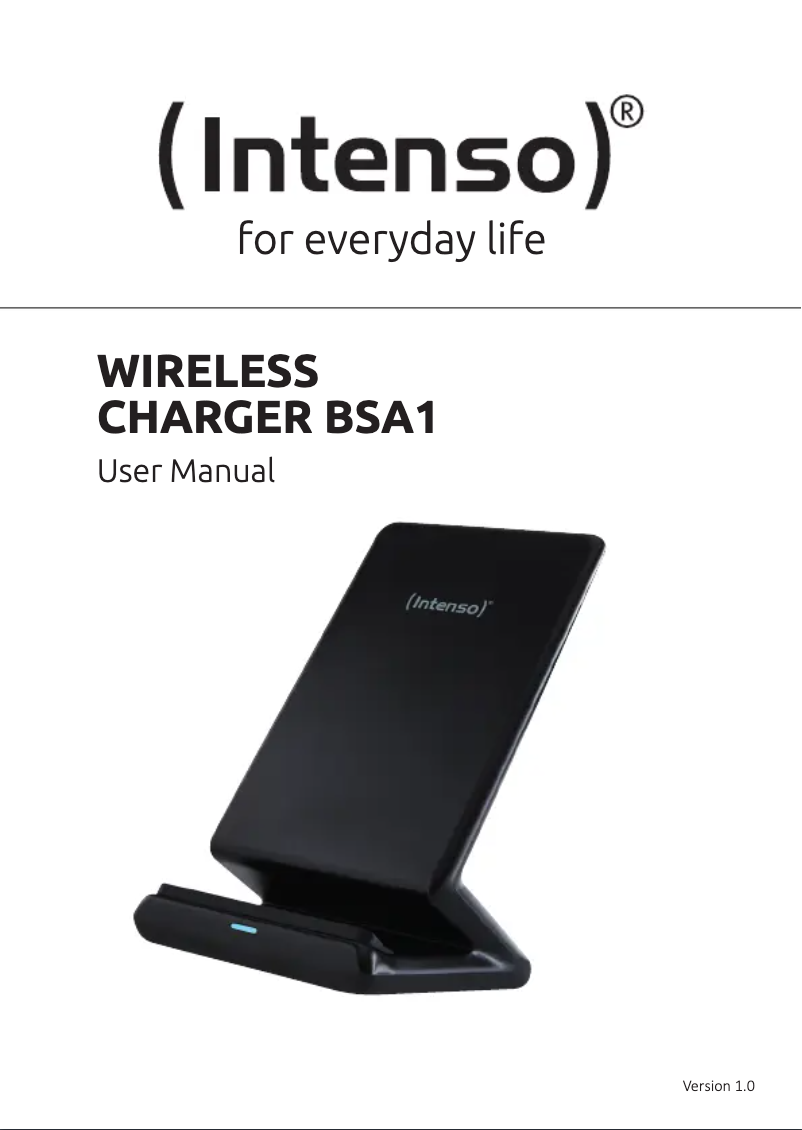 First page image of the manual for BSA1